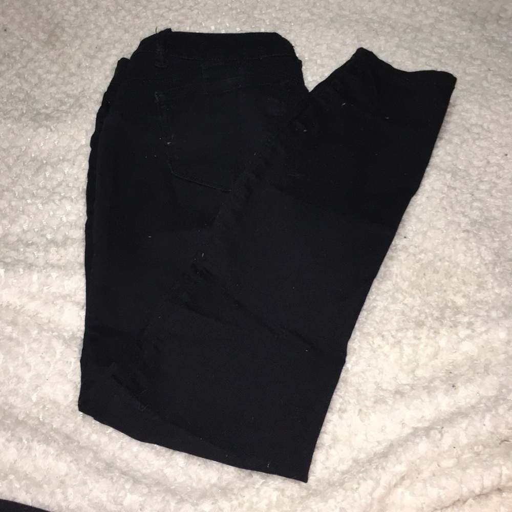 Black skinny jeans